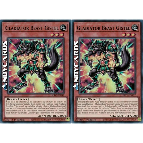 Gladiator beast gistel - beast, 2x