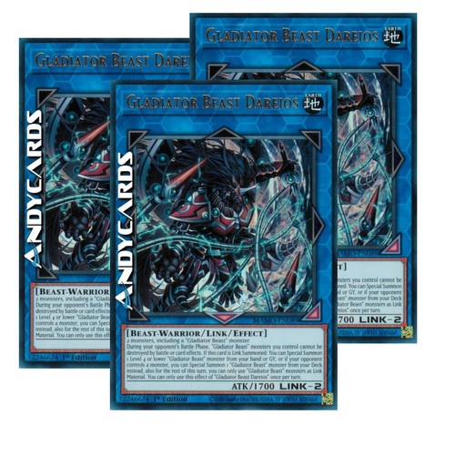 Gladiator beast dareios - gladiator, 3x
