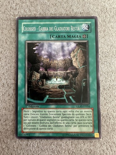 Carta colosseo - yu-gi-oh!,