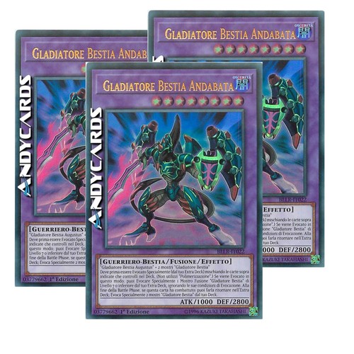 Gladiatore bestia andabata - andabata, 3x