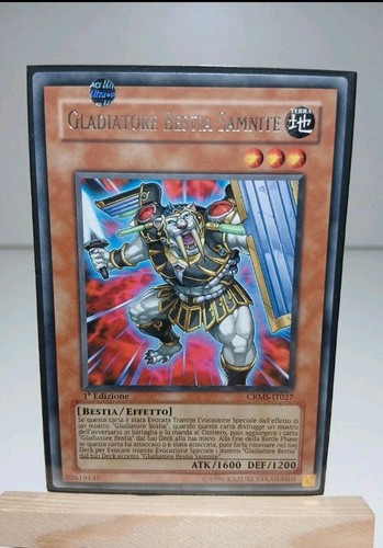Gladiatore bestia - yu-gi-oh!,
