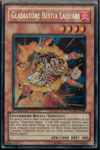 Gladiatore bestia laquari - bestia,