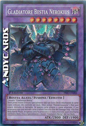Gladiatore bestia nerokius - bestia,