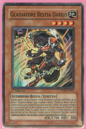 Gladiatore bestia darius - gladiatore,