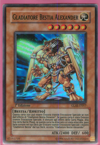 Gladiatore bestia alexander - bestia,