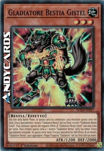 Gladiatore bestia gistel - bestia, •