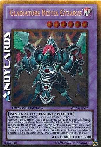 Gladiatore bestia gyzarus - gyzarus, •