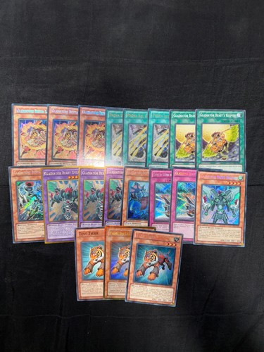 Yugioh gladiator beast lot - yugioh,