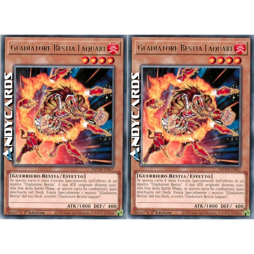 Gladiatore bestia laquari - laquari, 2x