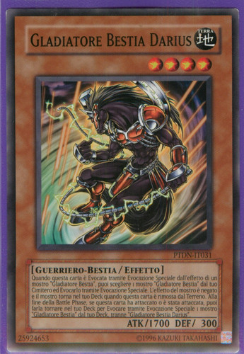 Gladiatore bestia darius - gladiatore,