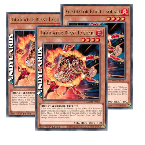 Gladiator beast laquari - beast, 3x